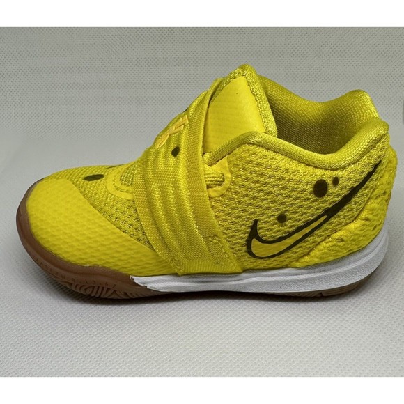 SpongeBob Edition Kyrie 5 SBSP BT Shoes Sneakers CN4490-700 Size Kid’s 3c NEW! - Picture 4 of 10